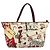 Borsa Tote Salvatore Ferragamo Gancini Canvas Gold Bordeaux Auth 182865 - vista 13