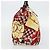 Borsa Tote Salvatore Ferragamo Gancini Canvas Gold Bordeaux Auth 182865 - vista 3
