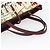 Borsa Tote Salvatore Ferragamo Gancini Canvas Gold Bordeaux Auth 182865 - vista 7
