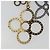 LOUIS VUITTON Bijou Sac Tapage Charm metal Gold Silver M65722 LV Auth 182244A Argento D'oro - vista 7