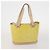Borsa Salvatore Ferragamo Nylon Pelle Vinile 3 Set Giallo Clear Auth BA13061 - vista 10