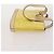 Borsa Salvatore Ferragamo Nylon Pelle Vinile 3 Set Giallo Clear Auth BA13061 - vista 11