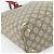 Borsa Tote GUCCI GG Supreme PVC Beige Oro 415721 Auth 181621 D'oro - vista 14