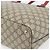 Borsa Tote GUCCI GG Supreme PVC Beige Oro 415721 Auth 181621 D'oro - vista 15
