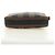 Pequin Bolsa de Ombro FENDI Pecan Canvas PVC Marrom Preto Autêntica ki6658V - vista 5