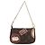 LOUIS VUITTON Monogram Patch Mini Pochette Accessoires Bolso M95804 Auth 181966V Monograma - vista 2