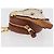 LOEWE Studio Ghibli Cookie Pouch Hin Howl's Moving Castle Auth 167366SM Marrone - vista 4