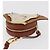 LOEWE Studio Ghibli Cookie Pouch Hin Howl's Moving Castle Auth 167366SM Marrone - vista 6