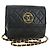 CHANEL Matelasse Chain Shoulder Bag Lamb Skin Black Gold CC Auth yk20399SAV Nero D'oro