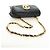 CHANEL Matelasse Chain Shoulder Bag Lamb Skin Black Gold CC Auth yk20399SAV Nero D'oro - vista 7