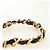 CHANEL Matelasse Chain Shoulder Bag Lamb Skin Black Gold CC Auth yk20399SAV Nero D'oro - vista 8