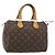 LOUIS VUITTON Borsa Monogram Speedy 25 M41528 LV Auth 182161A Monogramma