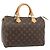 LOUIS VUITTON Bolso Monogram Speedy 30 M41526 LV Auth 181837SAV Monograma