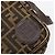 FENDI Zucca Canvas Schultertasche Schwarz Braun Auth 182351 - Ansicht 17