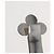 LOUIS VUITTON Geldclip Metall Silber LV Auth BA13246 - Ansicht 6