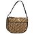 Borsa a tracolla Christian Dior Trotter Canvas Beige Oro Auth 178904 D'oro