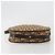 Borsa a tracolla Christian Dior Trotter Canvas Beige Oro Auth 178904 D'oro - vista 5