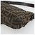 FENDI Zucca Canvas Mamma Baguette Shoulder Bag Black Brown Auth 181873SAM Marrone Nero - vista 16