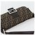 FENDI Zucca Canvas Mamma Baguette Shoulder Bag Black Brown Auth 181873SAM Marrone Nero - vista 6