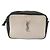Borsa a Spalla SAINT LAURENT in Tela Cerata Silver Beige Auth bs35257 Argento - vista 13