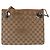 Borsa a Spalla GUCCI GG Canvas Beige Argento 120841 Auth BA13157 - vista 2