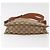 Borsa a Spalla GUCCI GG Canvas Beige Argento 120841 Auth BA13157 - vista 5