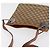 Borsa a Spalla GUCCI GG Canvas Beige Argento 120841 Auth BA13157 - vista 6