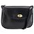 Céline CELINE Schultertasche aus Leder Schwarz Gold Auth 181762 Golden