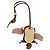 LOEWE Studio Ghibli Howl's Moving Castle Hin Charm Leather Beige Auth 167392SM - vista 6