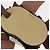 LOEWE Studio Ghibli Howl's Moving Castle Hin Charm Leather Beige Auth 167392SM - vista 8