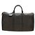 Céline Borsa Boston CELINE in tela Macadam PVC Pelle Nera Oro Auth mr2439 Nero D'oro - vista 13