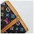 LOUIS VUITTON Portafoglio Banconote Carte di Credito Multicolor M92984 Auth 181677A Nero - vista 17