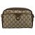 Borsa GUCCI GG Supreme Web Sherry Line in PVC Beige Oro 116 02 089 Auth 171261 D'oro - vista 13