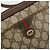 Borsa GUCCI GG Supreme Web Sherry Line in PVC Beige Oro 116 02 089 Auth 171261 D'oro - vista 18