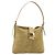 Borsa a tracolla FENDI Mamma Baguette in scamosciato beige e oro Auth 182030V D'oro