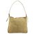 Borsa a tracolla FENDI Mamma Baguette in scamosciato beige e oro Auth 182030V D'oro - vista 2