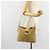 Borsa a tracolla FENDI Mamma Baguette in scamosciato beige e oro Auth 182030V D'oro - vista 25