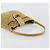 Borsa a tracolla FENDI Mamma Baguette in scamosciato beige e oro Auth 182030V D'oro - vista 7