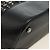 Borsa a Spalla CHANEL Airline Chain Tweed 2way Nera Argento CC Auth 181416SM Nero - vista 15