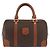 Céline Borsa Boston CELINE Macadam Canvas PVC Pelle Marrone Oro Auth BA13030 D'oro - vista 13