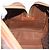Céline Borsa Boston CELINE Macadam Canvas PVC Pelle Marrone Oro Auth BA13030 D'oro - vista 20