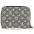 LOUIS VUITTON Monogram Idylle Zippy Coin Purse Navy M63004 LV Auth ki6662M Azul marino - vista 2