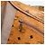 Borsa Tote MCM Vicetos Logogram PVC Pelle Marrone Oro Auth BA13066 D'oro - vista 20