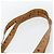 Borsa Tote MCM Vicetos Logogram PVC Pelle Marrone Oro Auth BA13066 D'oro - vista 8
