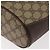 GUCCI GG Supreme Web Sherry Line Borsa in PVC Beige Oro 40 02 081 Auth bs35338 D'oro - vista 14