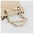 Borsa Christian Dior Trotter Canvas Chain Romantic in PVC Rosa Argento Auth 181736 - vista 7