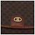 Céline Borsa CELINE Macadam Canvas PVC Pelle Marrone Oro Autentica 182298 D'oro - vista 17