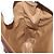 Céline Borsa CELINE Macadam Canvas PVC Pelle Marrone Oro Autentica 182298 D'oro - vista 22