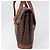 Céline Borsa CELINE Macadam Canvas PVC Pelle Marrone Oro Autentica 182298 D'oro - vista 4