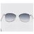 GUCCI Occhiali da sole in plastica e metallo 2 Set Silver White Auth BA13055 Argento Bianco - vista 3